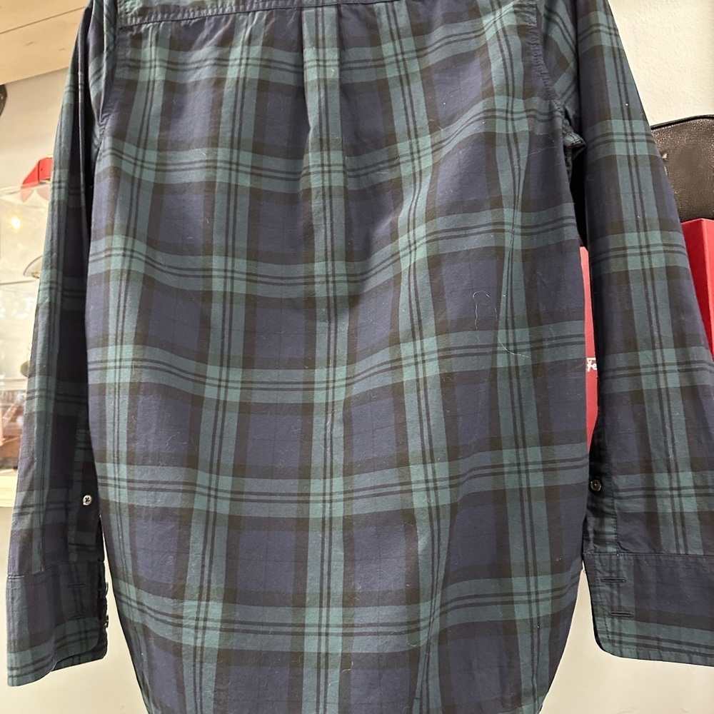 J.Crew Plaid Popover Shirt with Embroidered Pockets – Size 00 - Picture 9 of 9